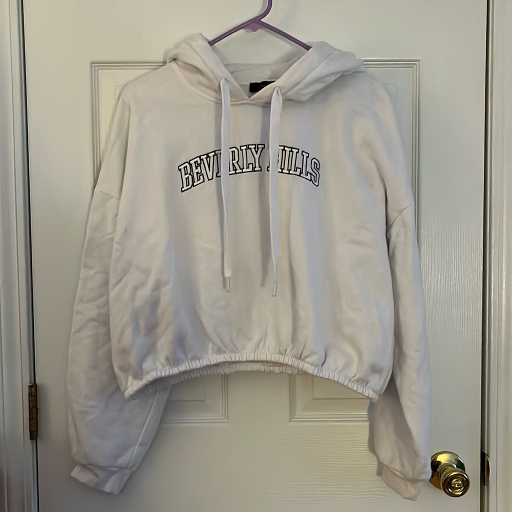 Forever 21+ Cropped Hoodie